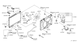 Diagram for 2003 Infiniti Q45 Radiator fan - 21486-AR000