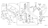 Diagram for 2003 Infiniti M45 Air Duct - 16556-CR900