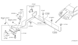 Diagram for Infiniti M45 Windshield Washer Nozzle - 28931-CR905