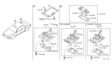 Diagram for 2002 Infiniti Q45 Dome Light - 26460-AR002