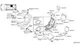 Diagram for Infiniti QX80 Seat Cover - 88620-1LN0J