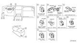 Diagram for 2011 Infiniti QX56 Seat Switch - 25500-1LA0C