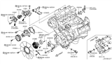 Diagram for 2011 Infiniti QX56 Thermostat Housing - 11060-1LA0A