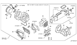 Diagram for Infiniti Blower Motor - 27375-1LA1A