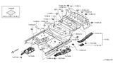 Diagram for 2022 Infiniti QX80 Exhaust Heat Shield - 74753-5ZP0A