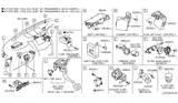 Diagram for 2015 Infiniti QX80 Body Control Module - 284B1-1LA2E