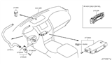 Diagram for Infiniti QX56 Climate Control Module - 27760-1LA0A