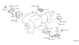 Diagram for Infiniti QX56 Transmission Mount - 11320-1LD0A