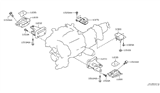 Diagram for 2015 Infiniti QX80 Engine Mount - 11220-1LA3A