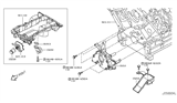 Diagram for Infiniti QX56 Oil Filter - 15208-31U0A