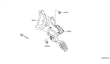 Diagram for 2014 Infiniti QX80 Accelerator Cable - 18002-1LA1A