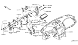 Diagram for Infiniti QX56 Air Bag - K8515-1LB0A