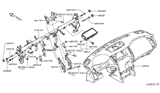 Diagram for 2012 Infiniti QX56 Air Bag - K8515-1LB0A