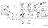 Diagram for Infiniti QX60 Oil Pressure Switch - 25070-3JT0A