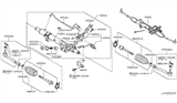 Diagram for Infiniti QX80 Tie Rod End - D8520-1LA1D