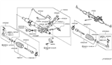 Diagram for Infiniti QX56 Rack And Pinion - 49001-1LA1C