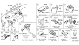 Diagram for 2011 Infiniti QX56 TPMS Sensor - 40720-1LA0A