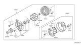 Diagram for Infiniti QX80 Alternator - 23100-1LA1A