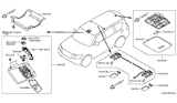 Diagram for Infiniti QX80 Dome Light - B6430-1A60A