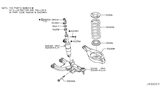 Diagram for Infiniti QX56 Coil Springs - 55020-1LA8A