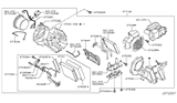 Diagram for 2020 Infiniti QX80 A/C Expansion Valve - 92200-1LA0D