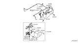 Diagram for 2014 Infiniti QX80 Ride Height Sensor - 53820-1LA2A