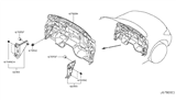 Diagram for 2017 Infiniti QX80 Dash Panels - 67900-1LA0A