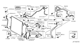 Diagram for 2016 Infiniti QX80 A/C Hose - 92480-1LK0A