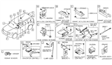 Diagram for Infiniti QX80 Antenna - 285E7-1LA0A