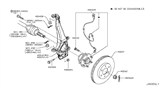 Diagram for Infiniti Brake Disc - 40206-1LA2B