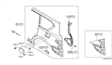 Diagram for Infiniti Fuel Door Hinge - 78836-1LA0A