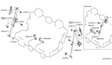 Diagram for 2016 Infiniti QX80 Seat Belt - 88845-1LA1A