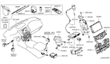 Diagram for 2017 Infiniti QX80 Antenna - 25975-1LA1A