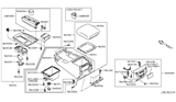 Diagram for 2016 Infiniti QX80 Cup Holder - 96962-1LA1A