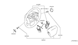 Diagram for 2015 Infiniti QX80 Air Bag - K8510-1LC0A