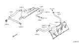 Diagram for 2016 Infiniti QX80 PCV Hose - 11826-1LA0D