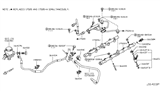 Diagram for Infiniti QX80 Fuel Injector - 16600-EZ30B