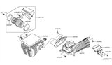 Diagram for Infiniti QX56 Air Duct - 16576-1LA0A
