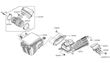 Diagram for 2016 Infiniti QX80 Air Duct - 16576-1LA0A