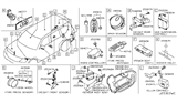 Diagram for Infiniti QX56 Cruise Control Module - 28437-1LA0C