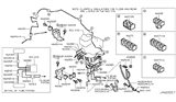 Diagram for Infiniti QX80 Hydraulic Hose - 46210-1LA0A