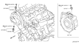 Diagram for Infiniti QX80 Crankshaft Position Sensor - 23731-EZ30A