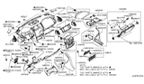 Diagram for Infiniti QX56 Instrument Cluster - 68240-1LA0A