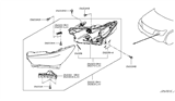 Diagram for Infiniti QX80 Headlight - 26010-6GW1A