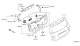 Diagram for Infiniti QX80 Door Handle - 90940-1LA0A