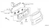 Diagram for 2017 Infiniti QX80 Door Handle - 90940-1LA0A