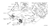 Diagram for Infiniti M37 Oil Cooler Hose - 21306-1CA0E