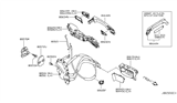 Diagram for 2019 Infiniti QX80 Door Handle - 80640-1LA0B