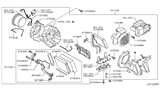 Diagram for Infiniti Evaporator - 27281-1HA0A