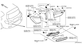 Diagram for 2007 Infiniti FX35 Fog Light Bulb - 26261-89962